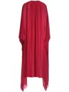 Dolce & Gabbana Sheer Kaftan Dress In Pink