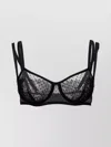 Dolce & Gabbana Sheer Lace Balconette Bra