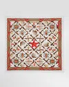 Dolce & Gabbana Shell-print Silk Scarf