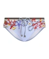 Dolce & Gabbana Shell-print Swimming Trunks In Multi