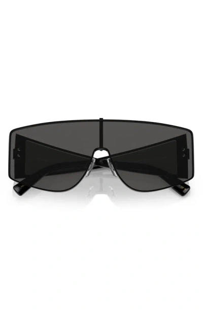 Dolce & Gabbana Shield Sunglasses In Black