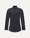 Dolce & Gabbana Black Stretch Poplin Shirt