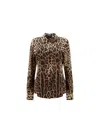 Dolce & Gabbana Leopard-print Silk Shirt