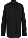 Dolce & Gabbana Black Essential Cotton Shirt In Black  