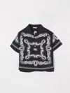 Dolce & Gabbana Batik Shirt With Bandanna Print In Black