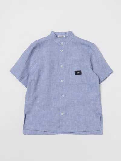 Dolce & Gabbana Shirt  Kids Colour Blue