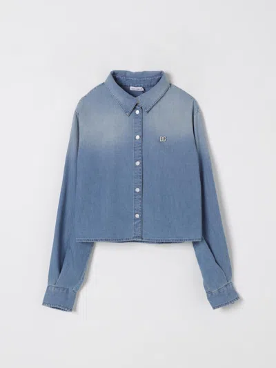 Dolce & Gabbana Shirt  Kids Color Denim