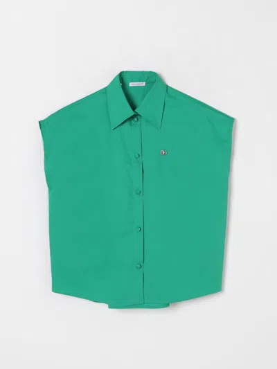 Dolce & Gabbana Shirt  Kids Color Green