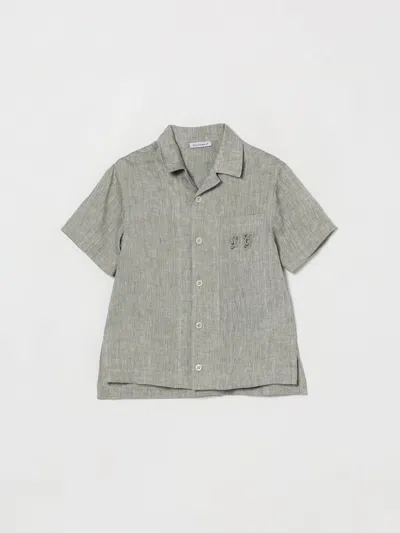 Dolce & Gabbana Shirt  Kids Color Green In Gray