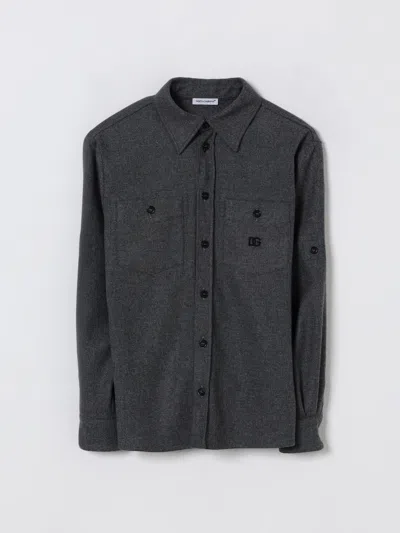Dolce & Gabbana Shirt  Kids Color Grey In Gray
