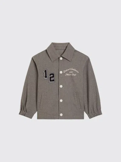DOLCE & GABBANA JACKET DOLCE & GABBANA KIDS COLOR GREY,H50730020