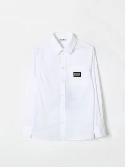 Dolce & Gabbana Shirt  Kids Color White