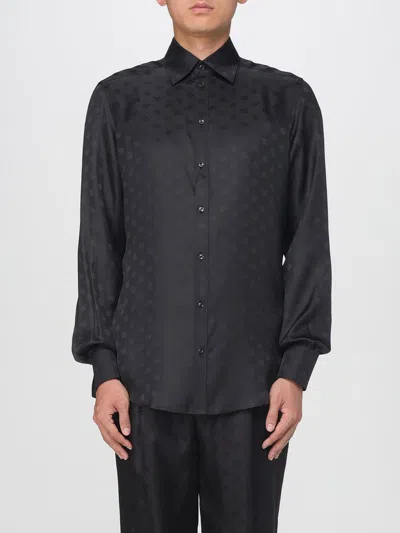 DOLCE & GABBANA SHIRT DOLCE & GABBANA MEN COLOR BLACK,H17822002