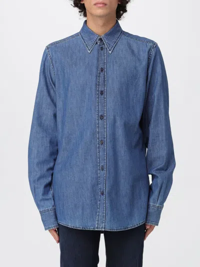 Dolce & Gabbana Shirt Men  In Blue