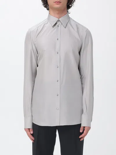 Dolce & Gabbana Shirt  Men Color Pearl In Gray