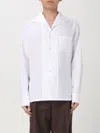 Dolce & Gabbana White Linen Shirt In White