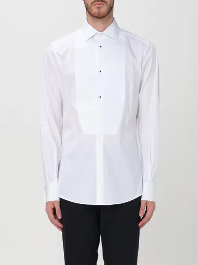 DOLCE & GABBANA SHIRT DOLCE & GABBANA MEN COLOR WHITE,F80351001