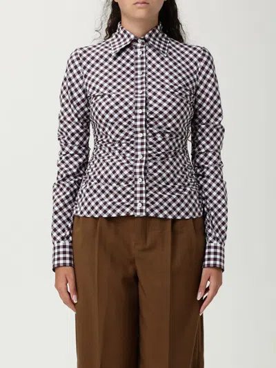Dolce & Gabbana Shirt  Woman Color Brown In Multi