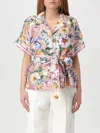 Dolce & Gabbana Floral Shirt Shirt And Blouse In Multicolor