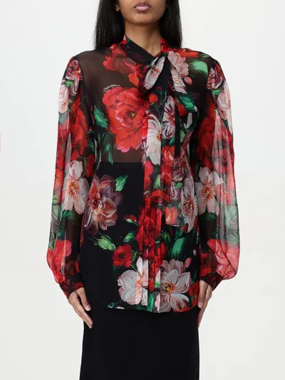 DOLCE & GABBANA SHIRT DOLCE & GABBANA WOMAN COLOR MULTICOLOR,G76314005