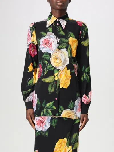 DOLCE & GABBANA SHIRT DOLCE & GABBANA WOMAN COLOR PEONY,G45117088