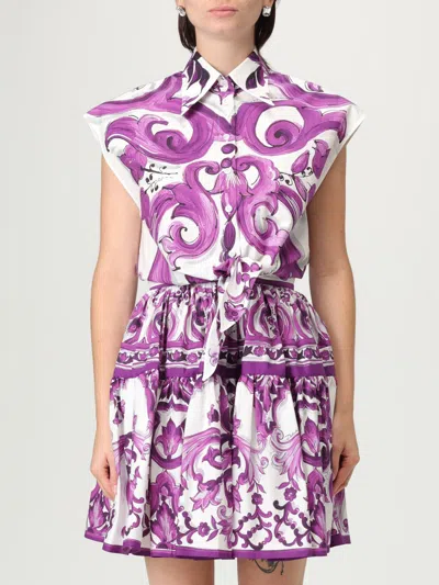 Dolce & Gabbana Shirt  Woman Color Violet In Purple