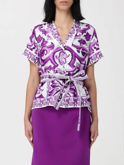 Dolce & Gabbana Shirt  Woman Color Violet In Purple