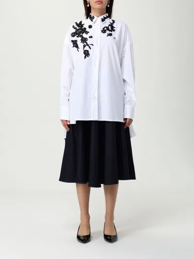 DOLCE & GABBANA SHIRT DOLCE & GABBANA WOMAN COLOR WHITE,G81178001