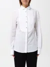 Dolce & Gabbana Elegant White Poplin Dress Shirt In Weiss
