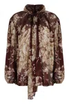 Dolce & Gabbana Shirt In Chiffon In Multi