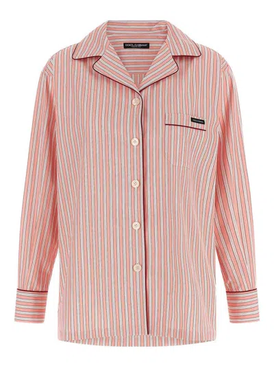 Dolce & Gabbana Shirt In Pink