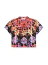 Dolce & Gabbana Luminarie Camp Collar Graphic-print Shirt In Multicolour