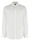 Dolce & Gabbana White Regular Solid Shirt In White