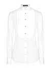 Dolce & Gabbana White Cotton Shirt In White