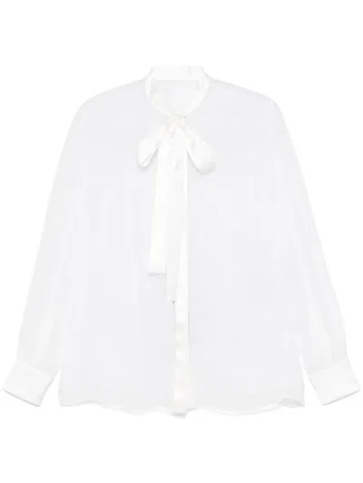 DOLCE & GABBANA SHIRT WITH BOW