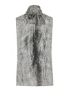 Dolce & Gabbana Shirt With Knot In Grey