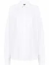Dolce & Gabbana Lace-trim Longline Shirt