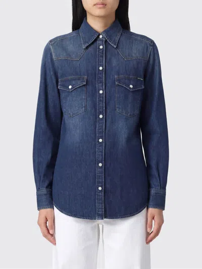 Dolce & Gabbana Dolce &amp; Gabbana Shirt Woman  In Blue