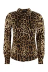 Dolce & Gabbana Leopard-print Silk Shirt