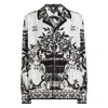 Dolce & Gabbana Majolica-print Twill Vanity Shirt