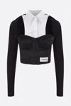 Dolce & Gabbana Layered-shirt Corset