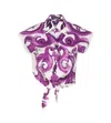 Dolce & Gabbana Majolica-print Poplin Shirt Clothing