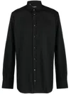 Dolce & Gabbana Black Essential Cotton Shirt In Black