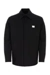 Dolce & Gabbana Men's Cotton Blend Shirt With Logo In Black