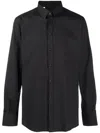 Dolce & Gabbana Classic Plain Shirt In Black
