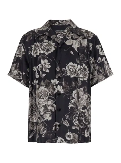 Dolce & Gabbana Shirts In Black/neutrals