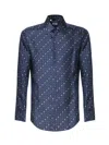 Dolce & Gabbana Silk Shirt In Blue