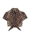 Dolce & Gabbana Shirts In Camel