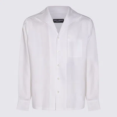 Dolce & Gabbana Shirts Light And Natural In White