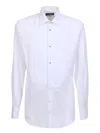Dolce & Gabbana Poplin Long-sleeved Shirt In White